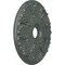 Ekena Millwork Milan Ceiling Medallion (Canopies up to 4 5/8"), 24 1/2"OD x 3 1/2"ID x 1"P, Athenian Green Crackle CM24MIAGC - alternate 2